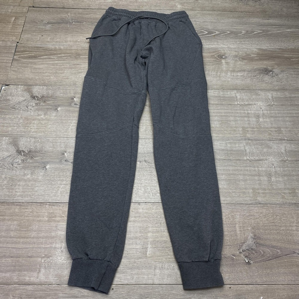 American Tall Sweatpants Mens MT Gray Fleece Jogger Pants Elastic Waist Pockets